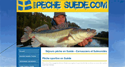 Desktop Screenshot of peche-suede.com